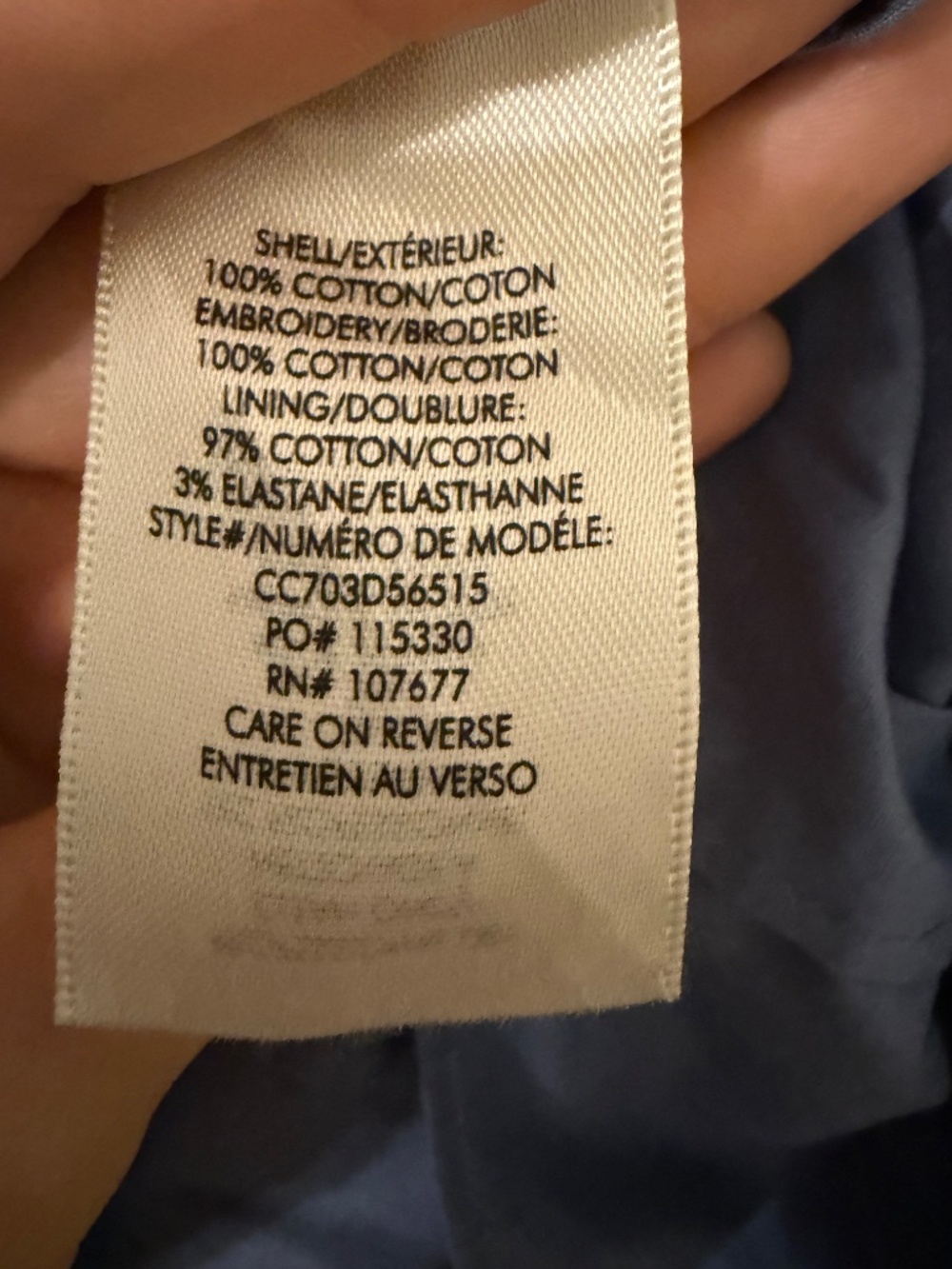 Alice and Olivia Denim Dress Medium - Picture 5 of 5